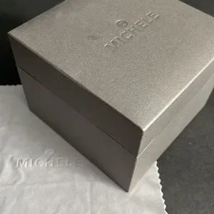 Michele | Accessories | Michele Watch Grey Presentation  display picture 3